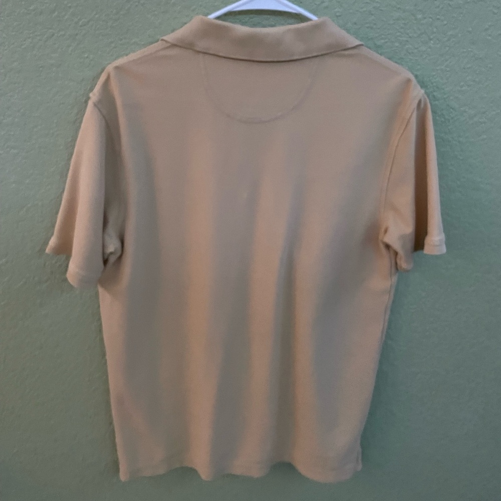 medium banana yellow izod polo t shirt - Picture 2 of 2